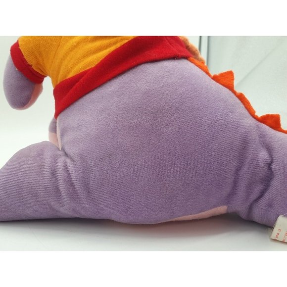 Vintage 1970's Walt Disney Purple Figment Dinosaur California Stuffed Toys Plush - Picture 6 of 12